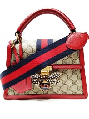 Gucci Queen Margaret Bee Pearls Handbag